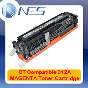 CT Compatible #312A MAGENTA Toner Cartridge for HP LaserJet Pro M476dn/M476dw/M476nw [CF383A] 2.7K